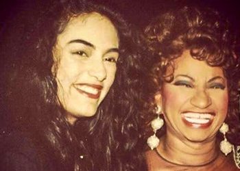 La India junto a Celia Cruz. Foto: @laindiaofficial/Twitter.