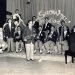 Fotografía cedida por la Editorial Unos & Otros donde aparece la Orquesta Hermanos Castro durante una aparición en el Show del Mediodía en 1953. Foto: EFE/Editorial Unos & Otros.