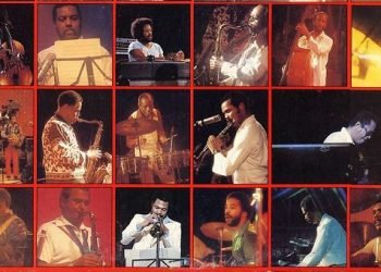 Músicos que participaron en el festival Havana Jam, en 1979.