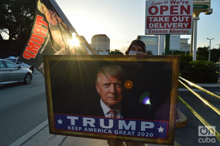 Miami, el día de elecciones en Estados Unidos, 2020. Foto: Marita Pérez.