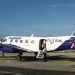 Un avión de Cubana de Aviación del tipo Embraer 110, como el averiado este 28 de noviembre de 2020 al aterrizar en el aeropuerto de La Habana, procedente de la Isla de la Juventud. Foto: jetphotos.com / Archivo.