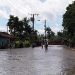 Inundaciones en el municipio avileño de Chambas, este domingo, tras el paso de Eta. Foto: twitter.com/invasorpress