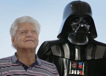 David Prowse durante la presentación de I am your father, en el Festival de Cine Fantástico de Sitges. Foto: Susanna Sáez/EFE/Archivo.