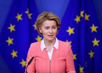 La presidenta de la Comisión Europea (CE), Ursula von der Leyen. Foto: grenzecho.net / Archivo.