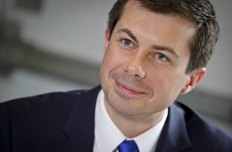 Pete Buttigieg, exalcalde de South Bend. Foto: Bebeto Matthews/AP.