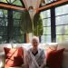 La marquesa cubano-española María Elena de Cárdenas, de 101 años, en su casa en Coral Gables, ciudad cercana a Miami (Estados Unidos). Foto: EFE/ Cortesía Luis De La Vega.