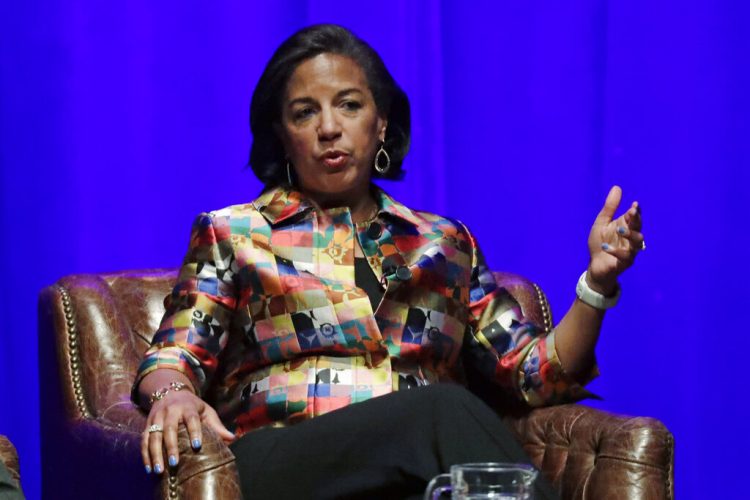 La ex asesora de seguridad nacional Susan Rice habla en un panel sobre liderazgo global en la Universidad Vanderbilt en Nashville, Tennessee. El presidente electo Joe Biden la designó a Rice directora del Consejo de Política Interior de la Casa Blanca. Foto: Mark Humphrey/ AP.