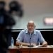 El Viceministro de Cultura cubano Fernando Rojas habla durante una conferencia de prensa, hoy en la sede del Ministerio de Cultura en La Habana Foto: Ernesto Mastrascusa/ EFE