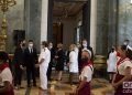 Honras fúnebres del Historiador de La Habana, Eusebio Leal, en el Capitolio Nacional, el 17 de diciembre de 2020. Foto: Otmaro Rodríguez.