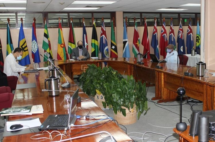 Irwin LaRocque  encabeza la séptima Cumbre CARICOM-Cuba. Foto: twitter.com/caricomorg