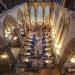 La catedral de Salisbury, Inglaterra, donde se ofrecerán vacunas contra el coronavirus. Foto: Steve Parsons/AP.