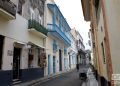 Calle Empedrado, en La Habana. Foto: Otmaro Rodríguez.