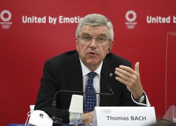 Thomas Bach, presidente del Comité Olímpico Internacional (COI) Foto: Du Xiaoyi / AP /Archivo.