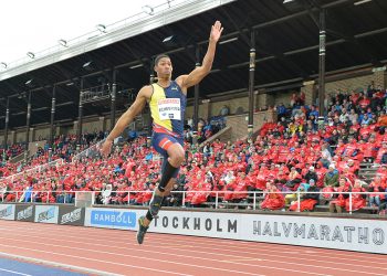 Juan Miguel Echevarría. Foto: Track and Field News.