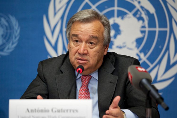 El secretario general de la ONU, Antonio Guterres. Foto: Naciones Unidas / Archivo.