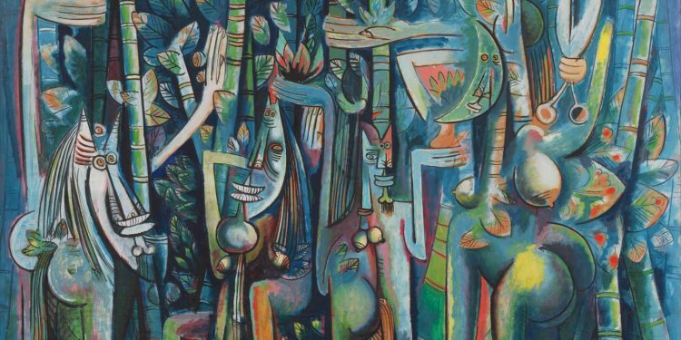 Wifredo Lam: La jungla. Foto: Archivo.