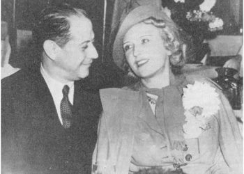 Capablanca y su esposa Olga Chagodaef. Foto tomada del blog Zenda.