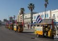 Caravana contra el embargo de Estados Unidos a Cuba, en La Habana, el 28 de marzo 2021. Foto: Otmaro Rodríguez.