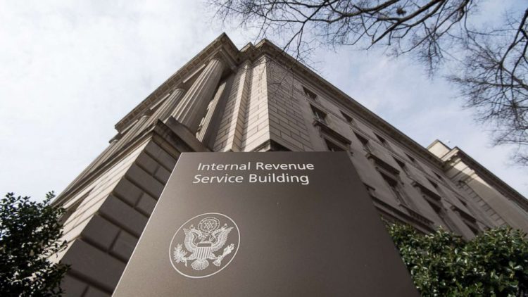 El edificio del IRS en Washington DC. Foto: ABC News.