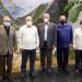 Raúl Castro, Lula da Silva, Miguel Díaz-Canel, Manuel Marrero y Bruno Rodríguez durante la visita del exmandatario brasileño a la Isla. Foto: @DiazCanelB/Twitter.