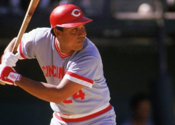 Tany Pérez, leyenda cubana de Cincinnati Reds. Foto: Twitter de Cincinnati Reds.