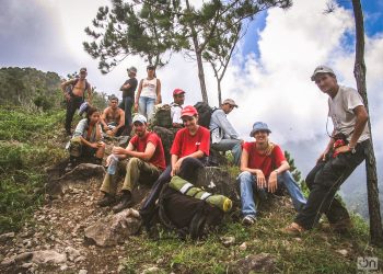 En la loma del león, en la Sierra Maestra.