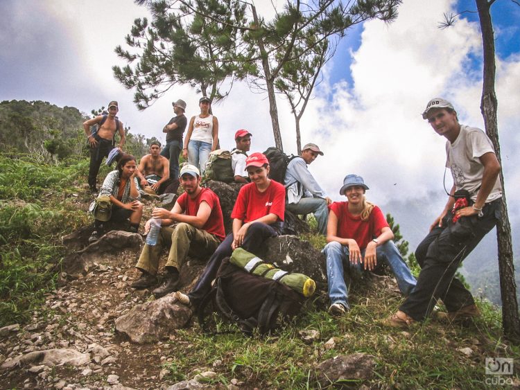 En la loma del león, en la Sierra Maestra.