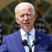 El presidente Joe Biden anunciando acciones ejecutivas sobre control del armas en el Jardín de las Rosas de la Casa Blanca. Foto: NBC News.