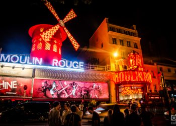 El famoso cabaret “Moulin Rouge”. Foto: Kaloian Santos Cabrera.