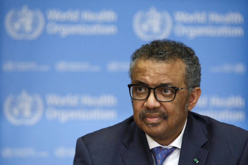 Tedros Adhanom Ghebreyesus, director general de la Organización Mundial de la Salud (OMS). Foto: Salvatore Di Nolfi / EFE / Archivo.