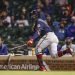 Guillermo Heredia pegó un grand slam en pasado domingo que se convirtió en el cuadrangular 5200 para Cuba en MLB. Foto: Kamil Krzaczynski-USA TODAY Sports