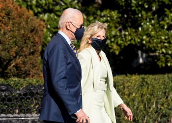 El presidente de Estados Unidos, Joe Biden y la primera dama, Jill Biden. Foto: JIM LO SCALZO/EFE/EPA/Archivo.