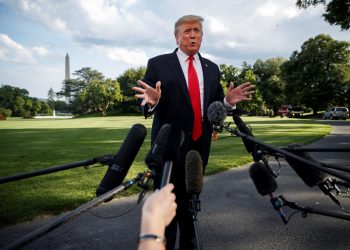 El expresidente de Estados Unidos, Donald J. Trump, en Washington DC (EE.UU.). Foto: Shawn Thew/Efe/Archivo.