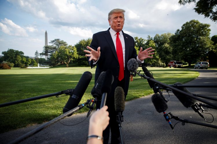 El expresidente de Estados Unidos, Donald J. Trump, en Washington DC (EE.UU.). Foto: Shawn Thew/Efe/Archivo.