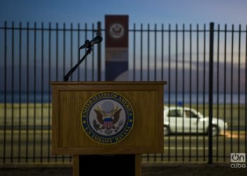 Embajada de Estados Unidos en La Habana. Foto: Alain Gutiérrez (Archivo).