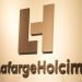 Logo de la multinacional suiza LafargeHolcim. Foto: EPA / ft.com / Archivo.