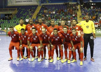 Selección cubana durante el partido Cuba vs Costa Rica, en Costa Rica 2016. Foto: concacaf.com