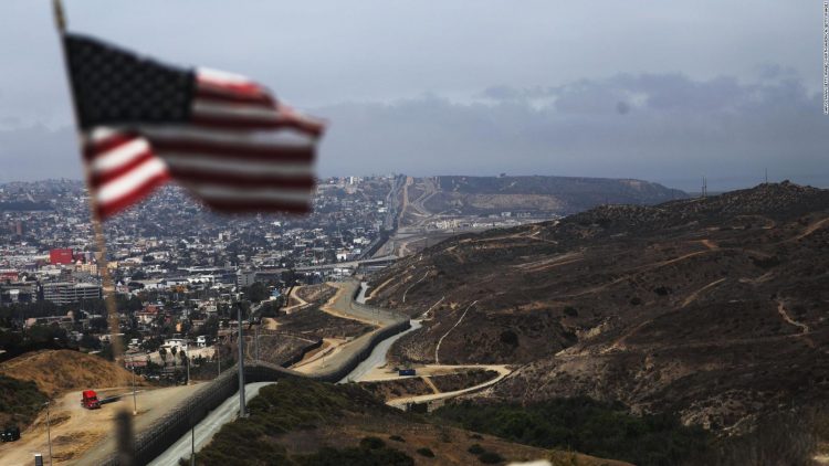 La frontera compartida. Foto: CNN.