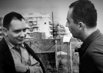 Alfredo Guevara y Michelangelo Antonioni. (Septiembre de 1959).