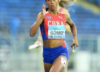 Roxana Gómez ha tenido una gran progresión en los últimos meses. Foto: Tomada del Twitter de World Athletics.