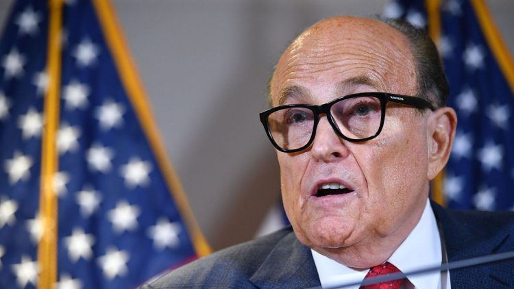 Rudolph Giuliani. Foto: CNN.