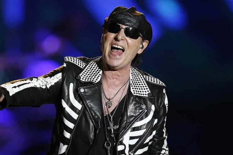 Klaus Meine, líder de la banda de rock alemana, Scorpions. Foto: Rock FM.