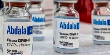 La vacuna cubana Abdala contra la COVID-19. Foto: Tele Cristal / Archivo.