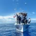 Foto de archivo de una flotilla del exilio cubano de Miami que zarpó a las costas de Cuba. EFE/Gastón de Cárdenas /Archivo.