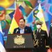 El presidente de Bolivia, Luis Arce, habla durante un acto en su país por el aniversario del asalto a los cuarteles Moncada y Carlos Manuel de Céspedes, en el oriente cubano en 1953. Foto: @LuchoXBolivia / Twitter.