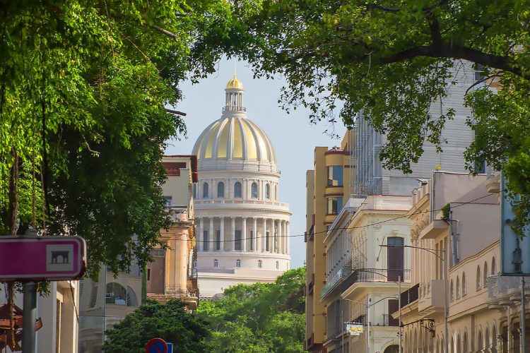 Vista del Capitolio de La Habana. Foto: Otmaro Rodríguez