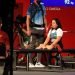 La parapesista cubana Leydi Rodríguez en los Juegos Paralímpicos de Tokio. Foto: @jit_digital / Twitter.
