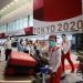 Liu Shiwen del equipo chino de tenis de mesa, llega al aeropuerto de Narita en Tokio, Japón. Foto de Cao Can/Xinhua/Archivo.