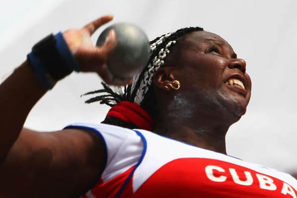 Yumileidi Cumbá, Cuba’s first gold medalist at the Athens Games. Photo: Taken from World Athletics.