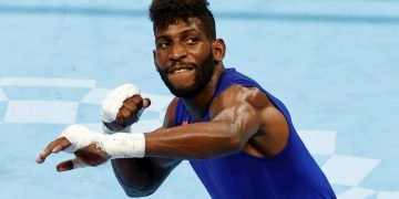 Después de ser sancionado de por vida, el multicampeón cubano de boxeo Andy Cruz llegó aRepública Dominicana para continuar su carrera. Foto: José Méndez / EFE / Archivo.